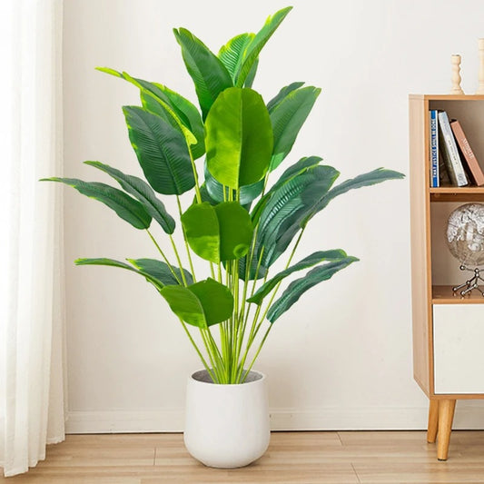 88cm 24Leaves Large Tropical Palm Tree - base not included.
